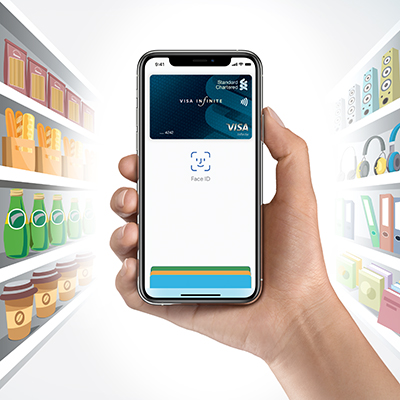 استمتع بطريقة دفع أسرع وأكثر أماناً وسهولة.
