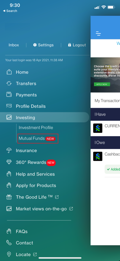 Ae ar online mutual funds step new