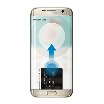 Swipe Up to launch Samsung Pay