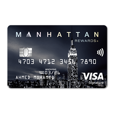 Visa Manhattan Rewards +