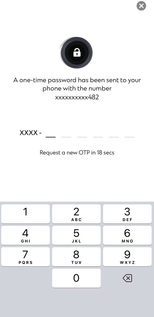 One time password otp