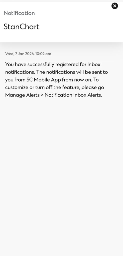 Ae turn off push notification