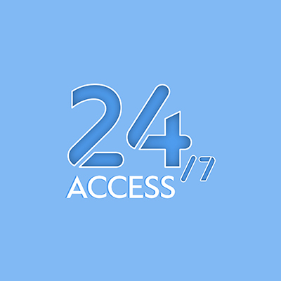 icon showing 24/7 access to your deposit account