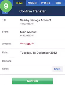 Own Account Transfers 9