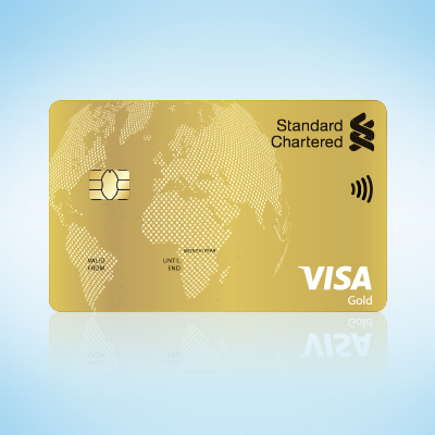Gold Visa/Mastercard Credit Card