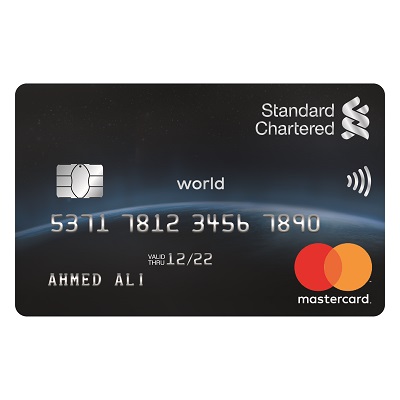 World Mastercard credit card