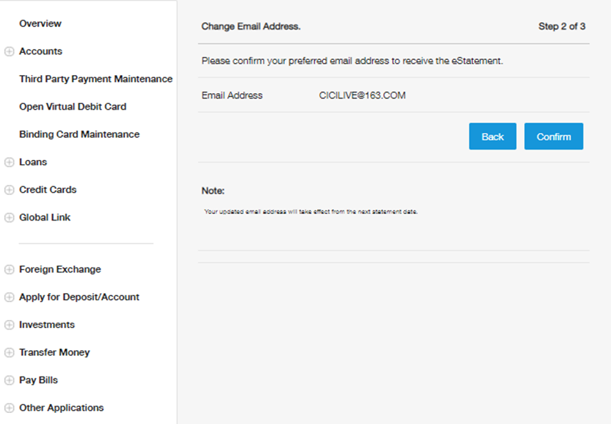 Estatements Online Banking Bank With Us Standard Chartered China 