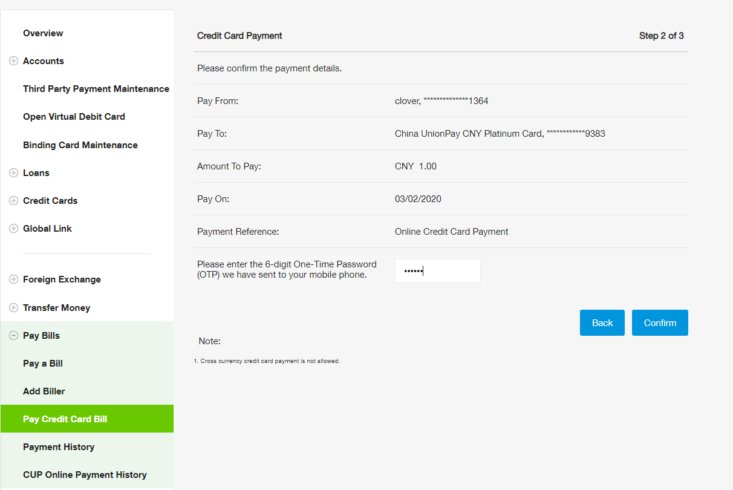 Credit Card Payment – Ways to Bank – Standard Chartered China