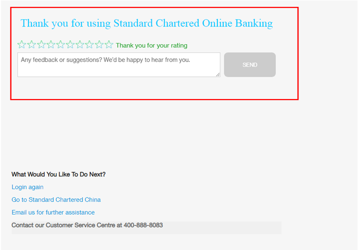 Standard chartered online banking