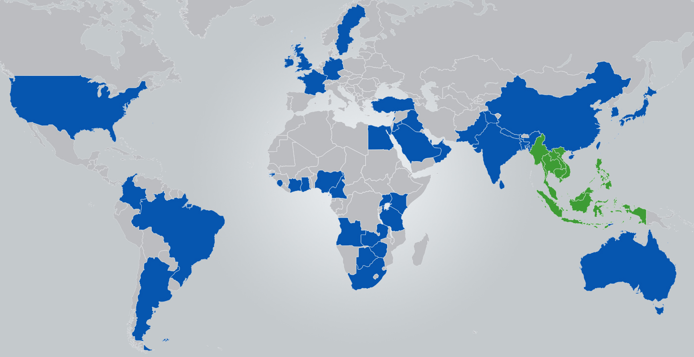 ASEAN map