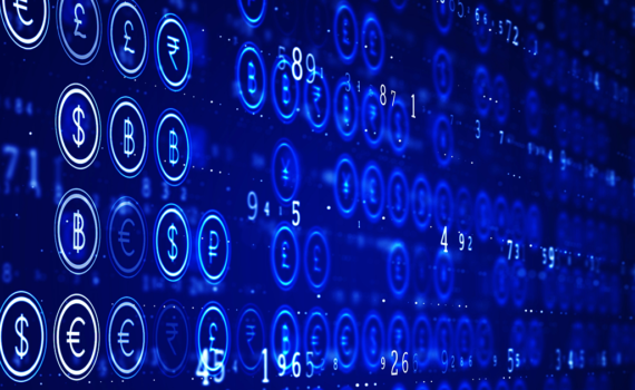Banner of digital currencies