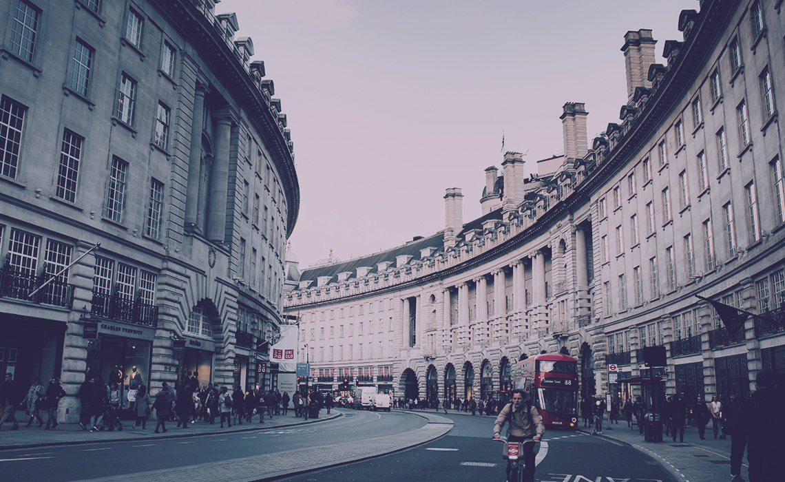 Regent Street in London