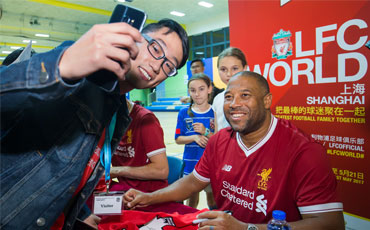 Liverpool FC 'stained' by sponsorship deal with China cheerleader Standard  Chartered