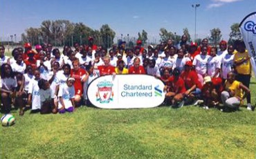 Liverpool Ladies FC in Africa
