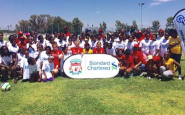 Liverpool FC 'stained' by sponsorship deal with China cheerleader Standard  Chartered