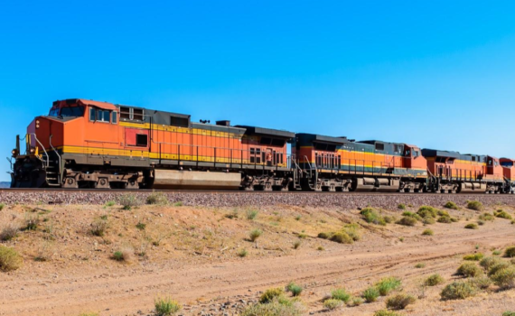 image of cargo train