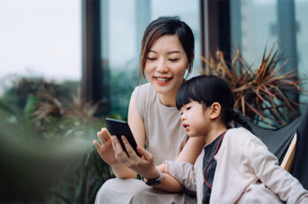 parent checking phone