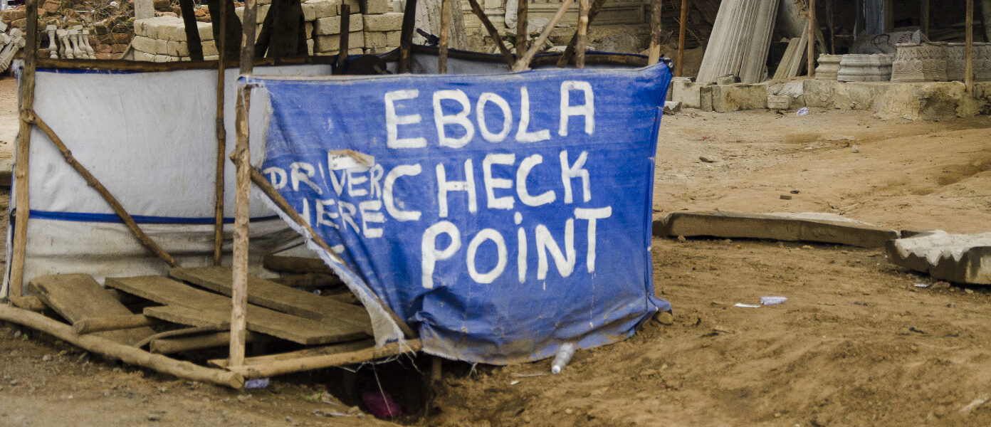 Ebola checkpoint
