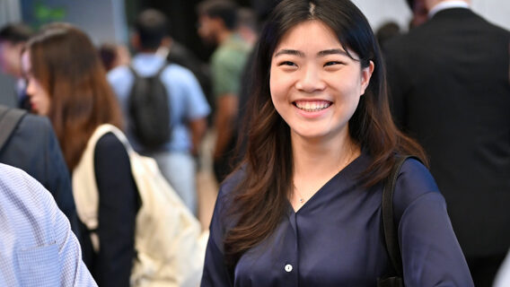 Employee's at an event