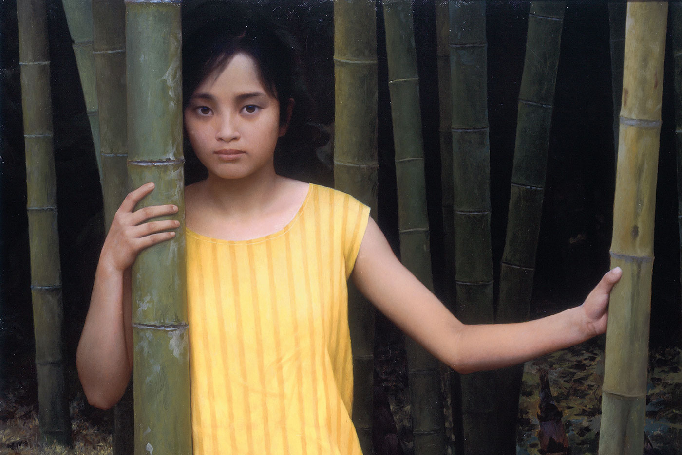 Shen Han Wu ©, Bamboo Girl, 1997