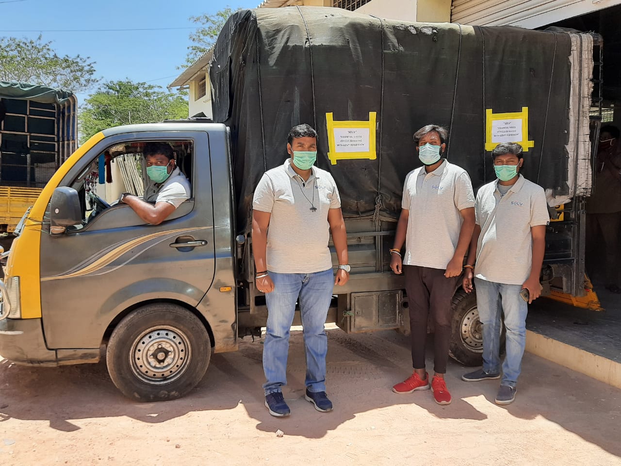 Solv workers during COVID-19 pandemic