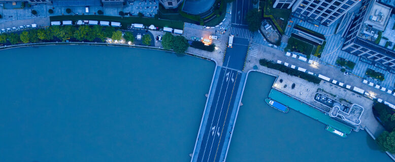 Shanghai at dawn.