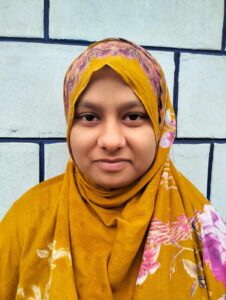 Tisha of the 2023 Goal girls in Bangladehs