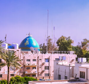 A mosque in Baghdad