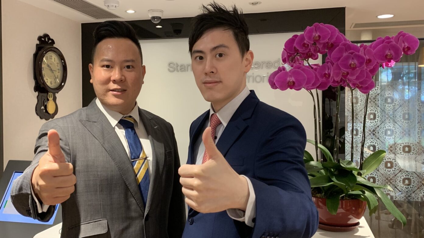 break through a new high record in 2021 and joint photo with BM Ricky Kwan