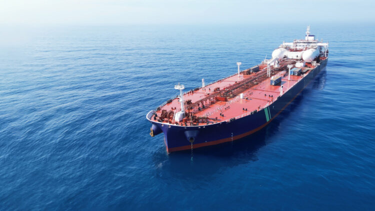 large lng ship tanker