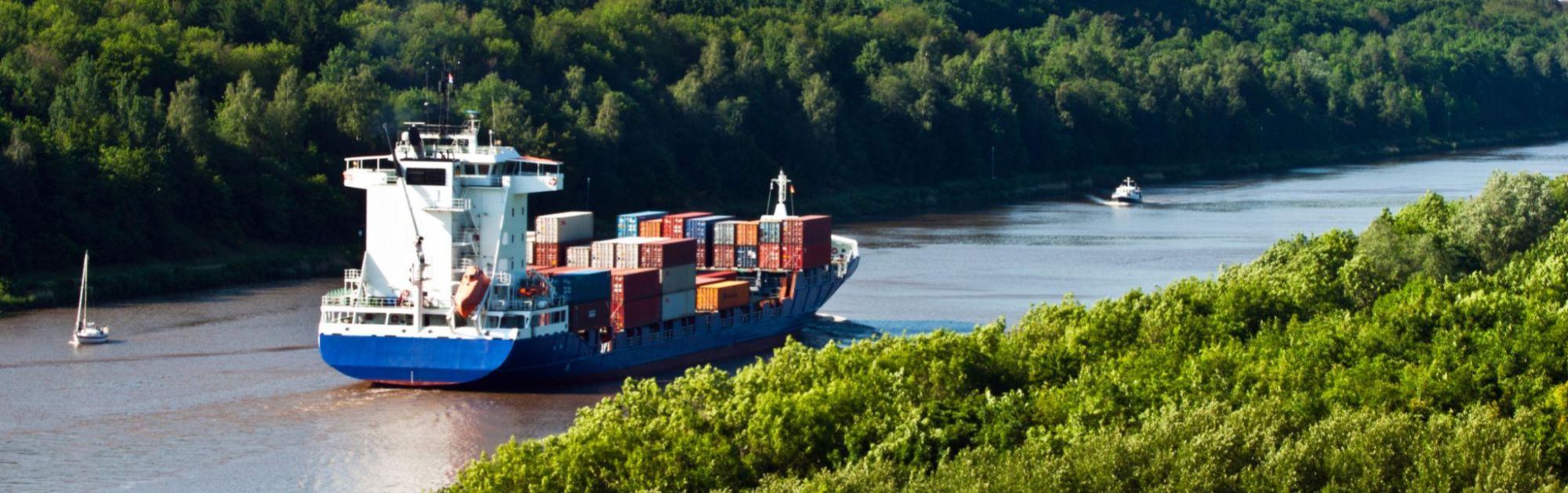 Ship in water
