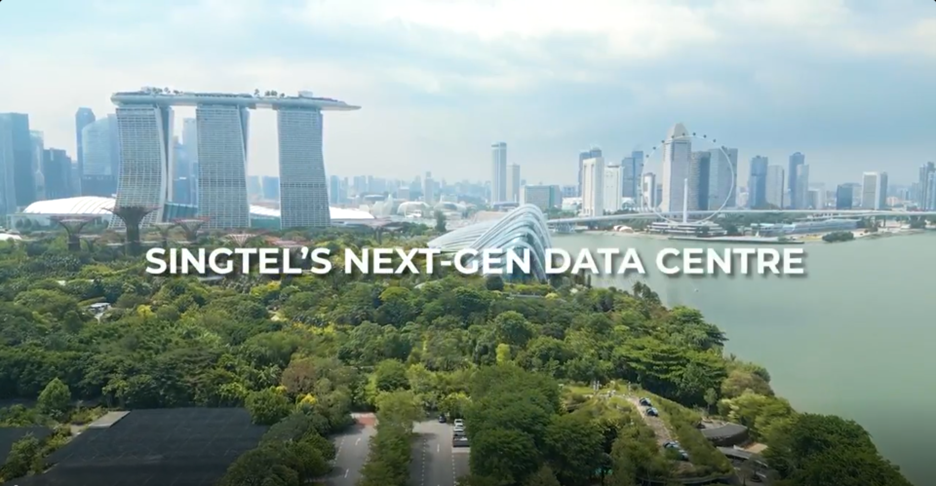 Picture showing Singapore cityspace