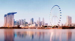 Private Banking: Interconnected - Singapore Skyline