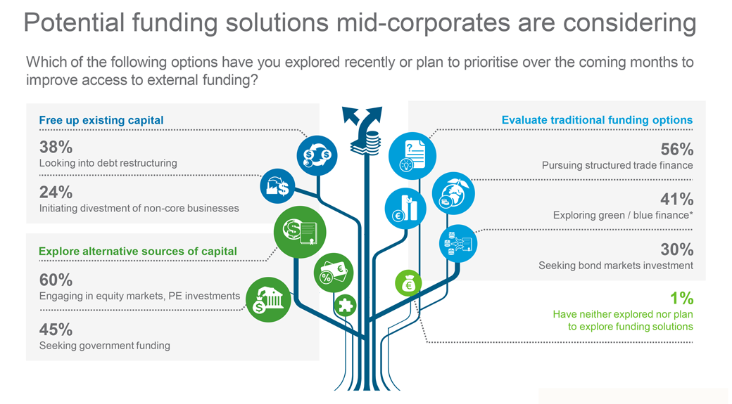 potential funding solutions infographic