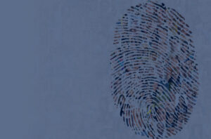 colourful thumbprint