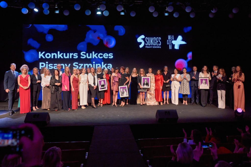 people on stage at awards