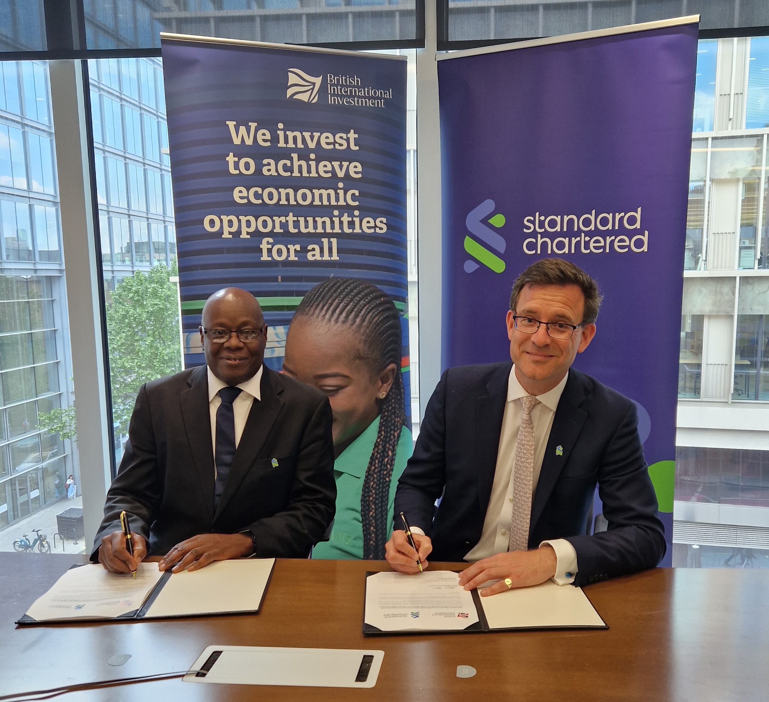 Signing of a deal