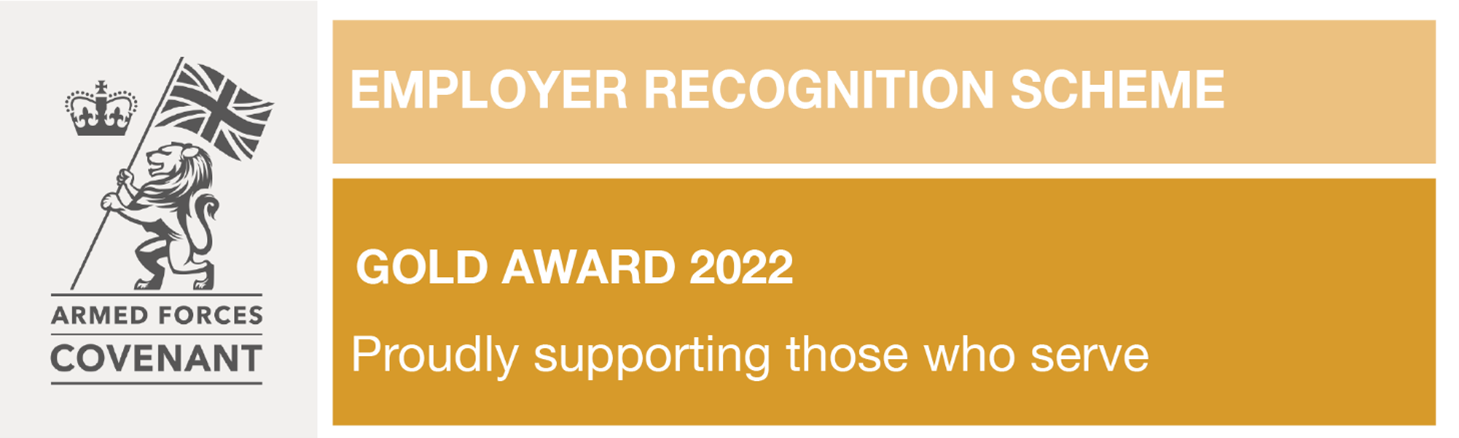 Employer recognition scheme gold award