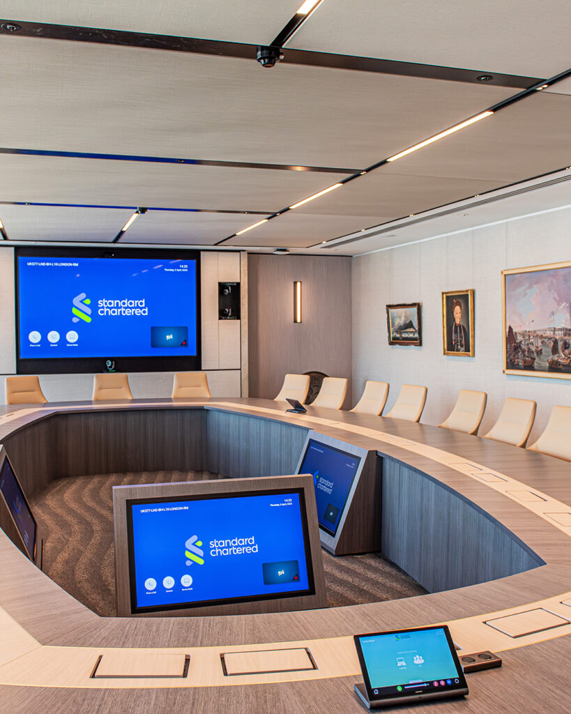 10th Floor of Standard Chartered’s London office