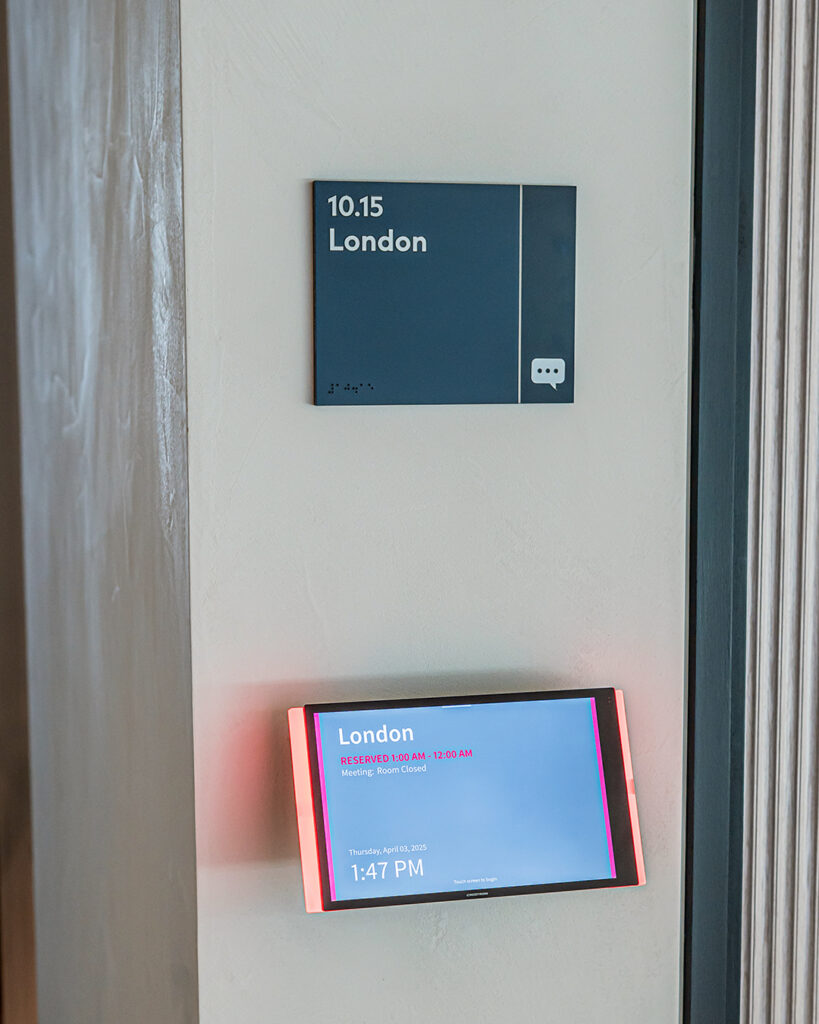 10th floor interior of Standard Chartered’s London office