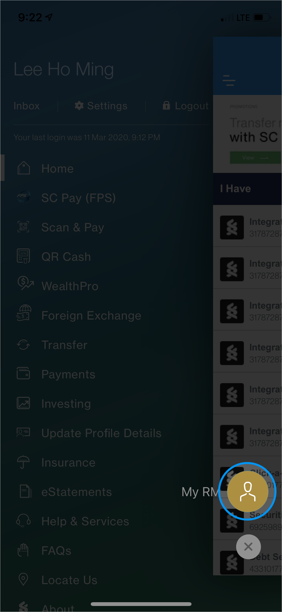 in the menu sidebar, Select “Foreign Exchange”.