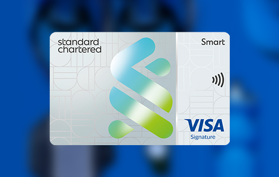 Cover all your daily expenses with Standard Chartered Smart Card.