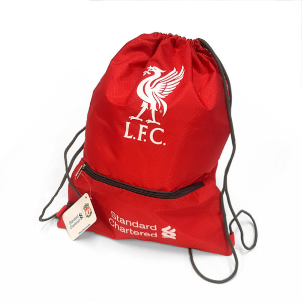 Liverpool FC Boot Bag School Boots Training Sport Black Crest Fan Official