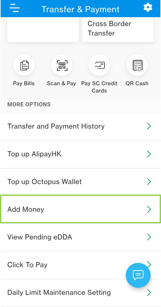 Add Moeny Step 2 Screenshot