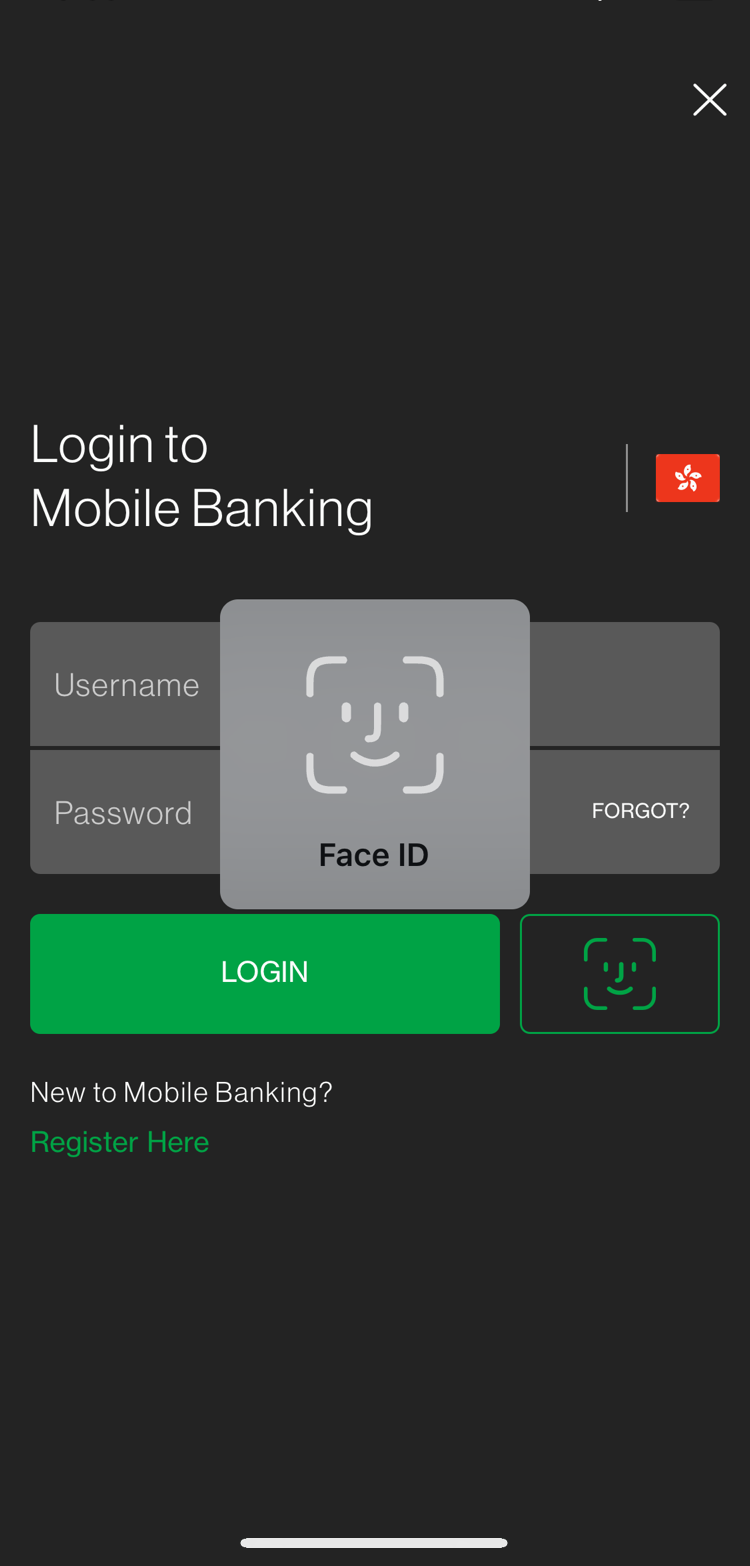 You will be directed to SC Mobile App - Login to continue payment