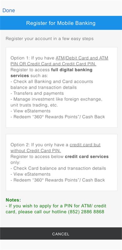 Register Online Banking Step 5