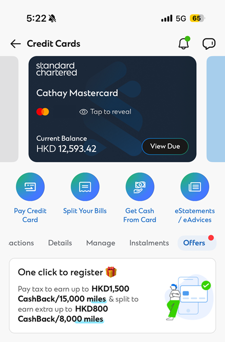 Hk cc taxpayment screen en
