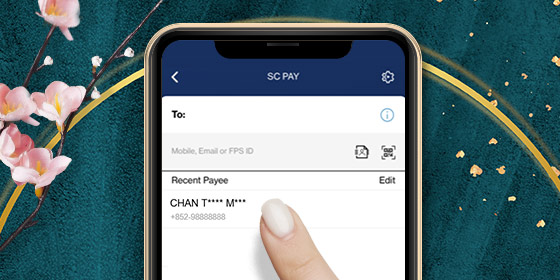 2. Send e-lai see to your friend or family via SC Pay (FPS)
