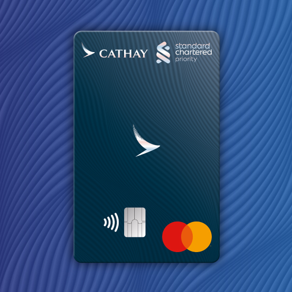 Standard Chartered Cathay Mastercard - Priority Banking - front view