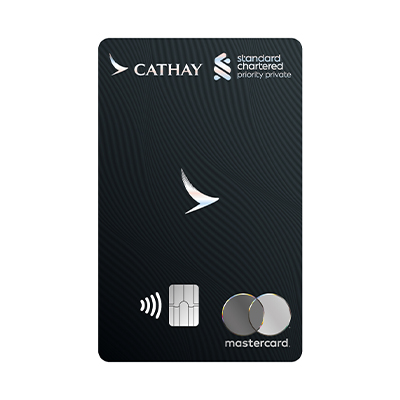 Standard Chartered Cathay Mastercard - Private Priority - front view